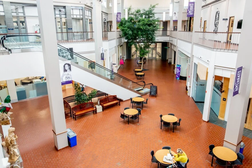 campus in a mall