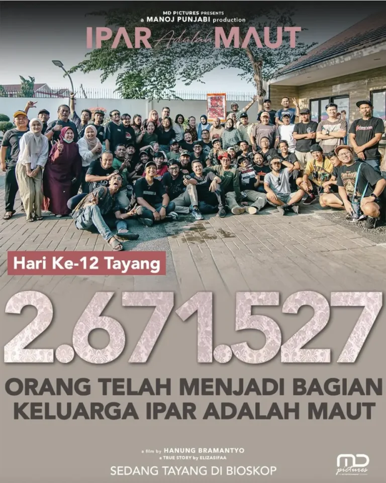 ipar adalah maut reach 2.6 M viewers